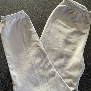 perfectwhitetee Johnny french terry easy sweatpant- Size small